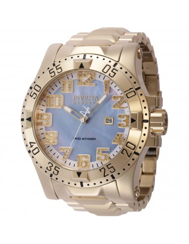 Invicta Men's Watch - Reserve Excursion Platinum, Silver and White Dial Date | 43226 chez Cornerstreet bien 